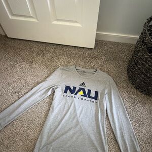 Adidas Gray Long Sleeve Tee